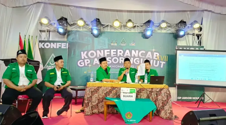 Konferancab GP Ansor PAC Ngunut XVII Dilaksanakan dengan Sangat Meriah